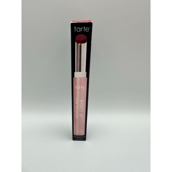 tarte Other - Tarte Maracuja Juicy Lip Crème Cranberry NIB Full Size .07 oz Hydrating Lipstick